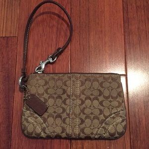 Coach wristlet